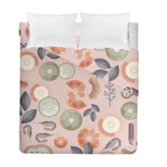 Hygge Seamless Pattern Duvet Cover Double Side (full/ Double Size) by Vaneshart
