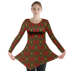 Rby-b-7-8 Long Sleeve Tunic  by ArtworkByPatrick