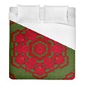 Bloom In Yule  Mandala Season Colors Duvet Cover (Full/ Double Size) View1