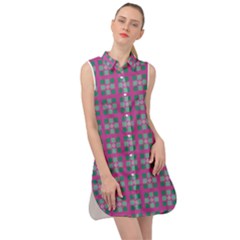 Df Dario Lorani Sleeveless Shirt Dress by deformigo