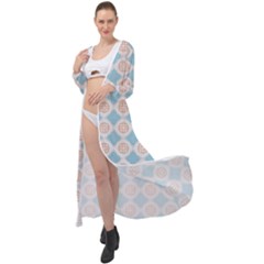 Df Perpetuum Maxi Chiffon Beach Wrap by deformigo