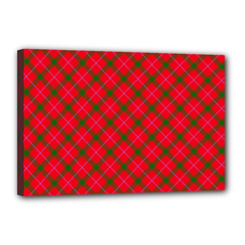 Holiday Canvas 18  X 12  (stretched) by dressshop