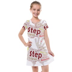 Fighting Golden Rooster  Kids  Cross Web Dress by Pantherworld143
