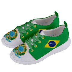 Brazil Coat Of Arms Women s Lightweight Sports Shoes by trulycreative
