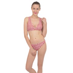 Df Persimmon Classic Banded Bikini Set  by deformigo