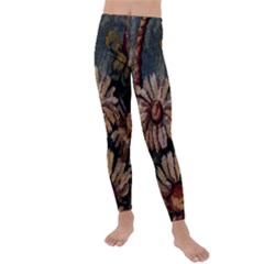 Old Embroidery 1 1 Kids  Lightweight Velour Leggings by bestdesignintheworld