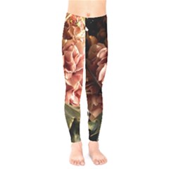 Begonia 1 1 Kids  Leggings by bestdesignintheworld