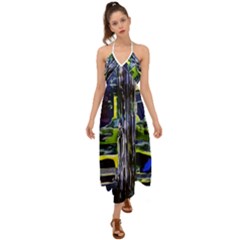 Between Two Moons 7 Halter Tie Back Dress  by bestdesignintheworld