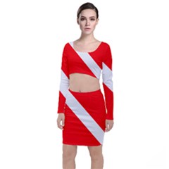 Diving Flag Top And Skirt Sets by FlagGallery