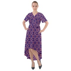 Df Alternia Front Wrap High Low Dress by deformigo