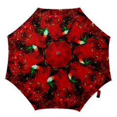 Christmas Tree  1 5 Hook Handle Umbrellas (small) by bestdesignintheworld