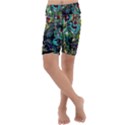 Forest 1 1 Kids  Lightweight Velour Cropped Yoga Leggings View1