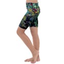 Forest 1 1 Kids  Lightweight Velour Cropped Yoga Leggings View2