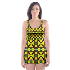 Bertha Skater Dress Swimsuit by deformigo