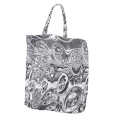 Pebbels In The Pond Giant Grocery Tote by ScottFreeArt