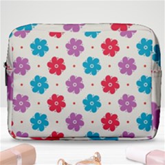 Abstract Art Background Wallpaper Make Up Pouch (large) by Vaneshart