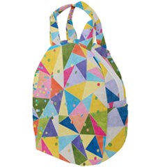 Abstract Background Colorful Travel Backpacks by Vaneshart
