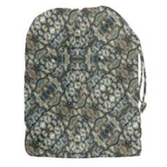 Urban Art Textured Print Pattern Drawstring Pouch (3xl) by dflcprintsclothing