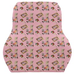 Robin Art Pink Pattern Car Seat Back Cushion  by snowwhitegirl