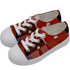 Sophie Taeuber Arp, Composition À Motifs D arceaux Ou Composition Horizontale Verticale Kids  Low Top Canvas Sneakers by Sobalvarro