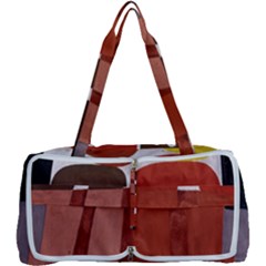 Sophie Taeuber Arp, Composition À Motifs D arceaux Ou Composition Horizontale Verticale Multi Function Bag by Sobalvarro