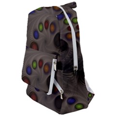 Fractal Fantasy Abstract Pattern Travelers  Backpack by Wegoenart