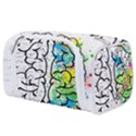 Brain Mind Psychology Idea Drawing Toiletries Pouch View1