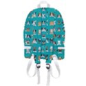 Different Type Vector Cartoon Dog Faces Zip Bottom Backpack View3