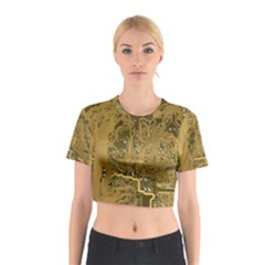 Pcb Printed Circuit Board Cotton Crop Top by Vaneshart