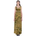 Pcb Printed Circuit Board Empire Waist Maxi Dress View1