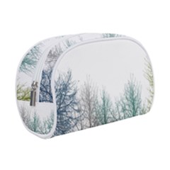 Multicolor Graphic Botanical Print Makeup Case (small) by dflcprintsclothing