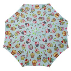 Cupcake Doodle Pattern Straight Umbrellas by Sobalvarro