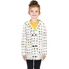 All The Aliens Teeny Kids  Double Breasted Button Coat by ArtByAng