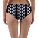 geometric Reversible Mid-Waist Bikini Bottoms View2