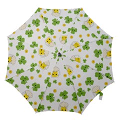 St Patricks Day Hook Handle Umbrellas (large) by Valentinaart