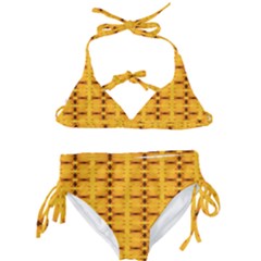 Digital Illusion Kids  Classic Bikini Set by Sparkle