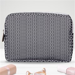 Black And White Triangles Make Up Pouch (medium) by Sparkle