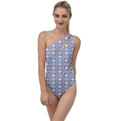 Digital Stars To One Side Swimsuit by Sparkle