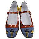 Ancient Egyptian Religion Seamless Pattern Women s Mary Jane Shoes View1