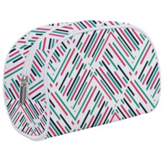 Abstract Colorful Pattern Background Makeup Case (medium) by Wegoenart