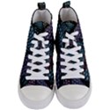 Fractal Sells Women s Mid-Top Canvas Sneakers View1