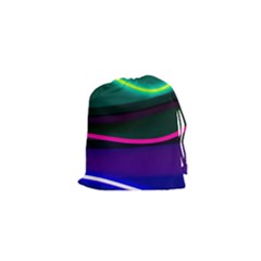 Neon Wonder Drawstring Pouch (xs) by essentialimage