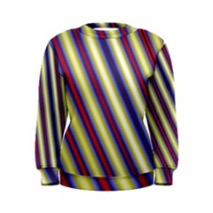 Colorful Strips Women s Sweatshirt by Sparkle