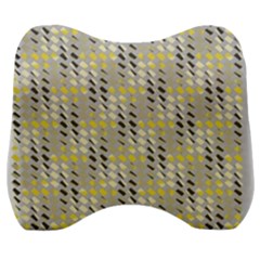 Color Tiles Velour Head Support Cushion by Sparkle