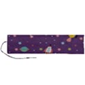 Space Travels Seamless Pattern Vector Cartoon Roll Up Canvas Pencil Holder (L) View1