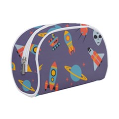 Space Seamless Pattern Makeup Case (small) by Vaneshart