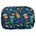 Brazil Musical Instruments Seamless Carnival Pattern Make Up Pouch (Small) View2