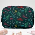 Guitars Musical Notes Seamless Carnival Pattern Make Up Pouch (Small) View1