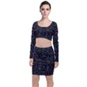 Seamless Pattern With Love Symbols Top and Skirt Sets View1