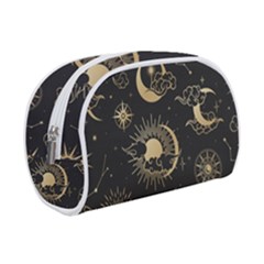 Asian Seamless Pattern With Clouds Moon Sun Stars Vector Collection Oriental Chinese Japanese Korean Makeup Case (small) by Vaneshart